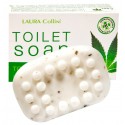 Massage toilet soap with hemp oil, 100 g
